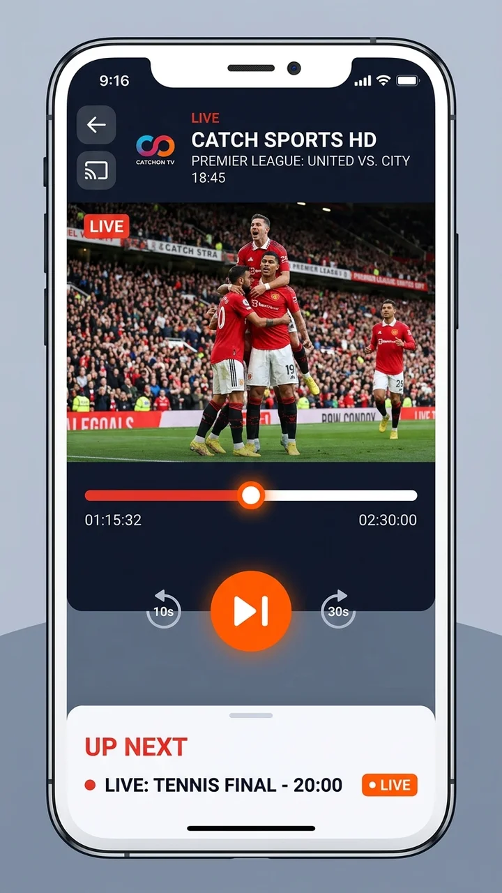 CatchON TV app live player